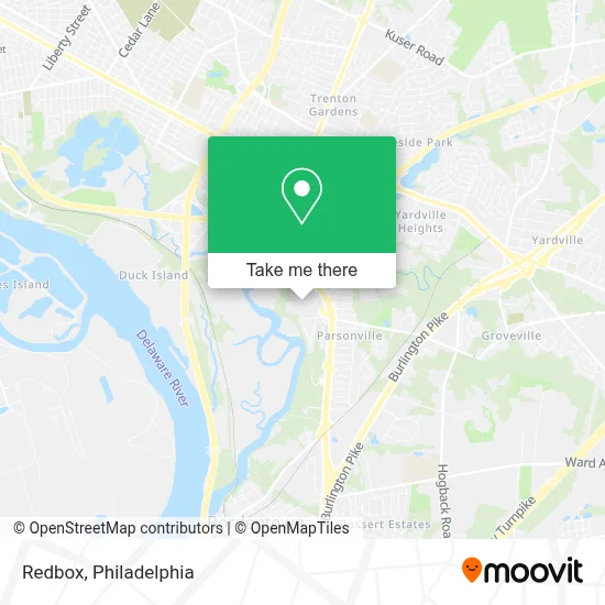 Redbox map