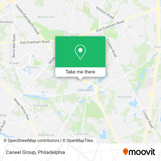 Caneel Group map