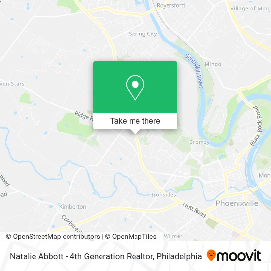 Natalie Abbott - 4th Generation Realtor map