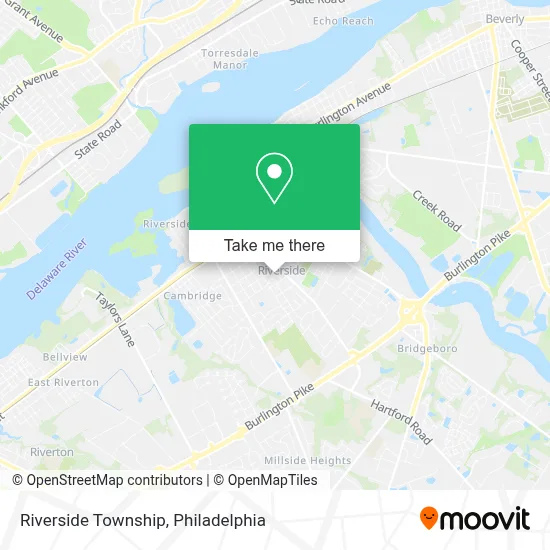 Riverside Township map