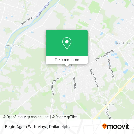 Begin Again With Maya map