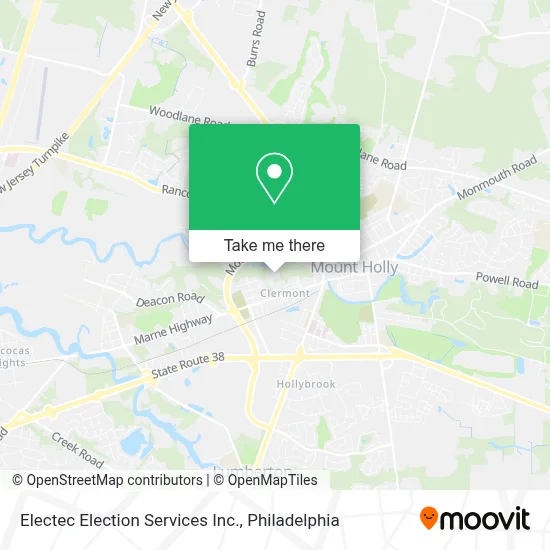Electec Election Services Inc. map