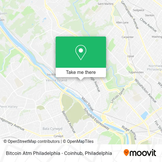 Bitcoin Atm Philadelphia - Coinhub map