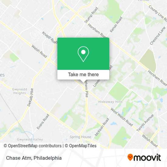 Chase Atm map