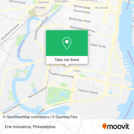 Erie Insurance map