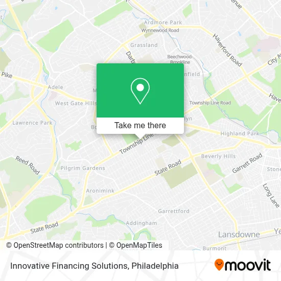 Innovative Financing Solutions map