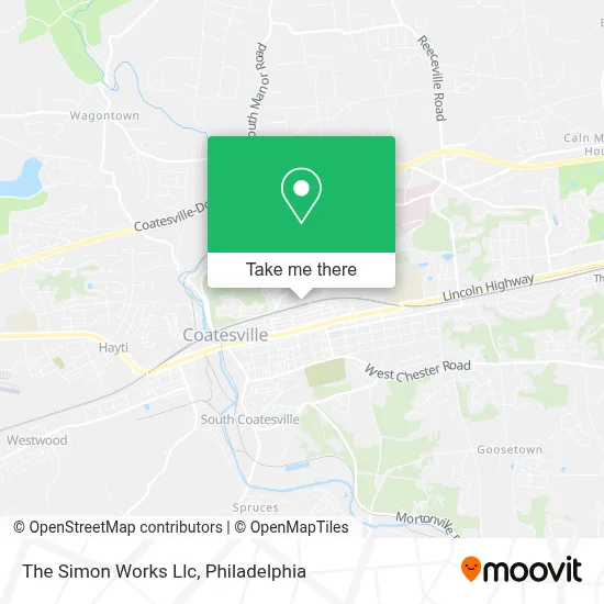 The Simon Works Llc map