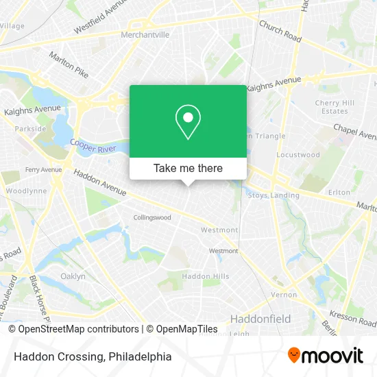 Haddon Crossing map