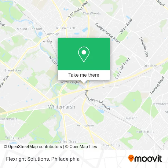 Flexright Solutions map