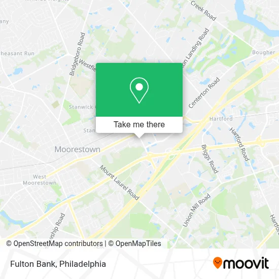 Fulton Bank map