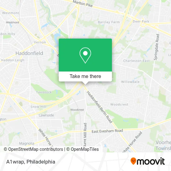 A1wrap map