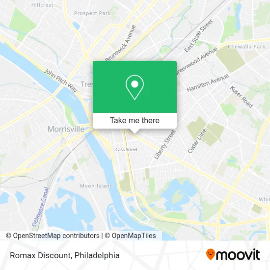 Romax Discount map