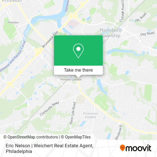 Eric Nelson | Weichert Real Estate Agent map