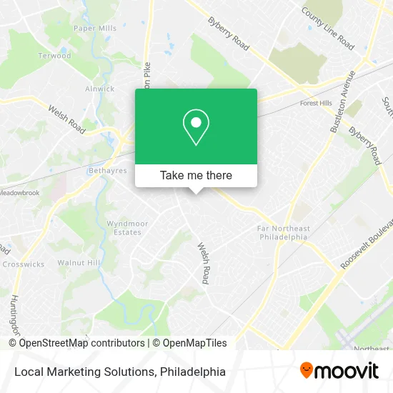 Local Marketing Solutions map