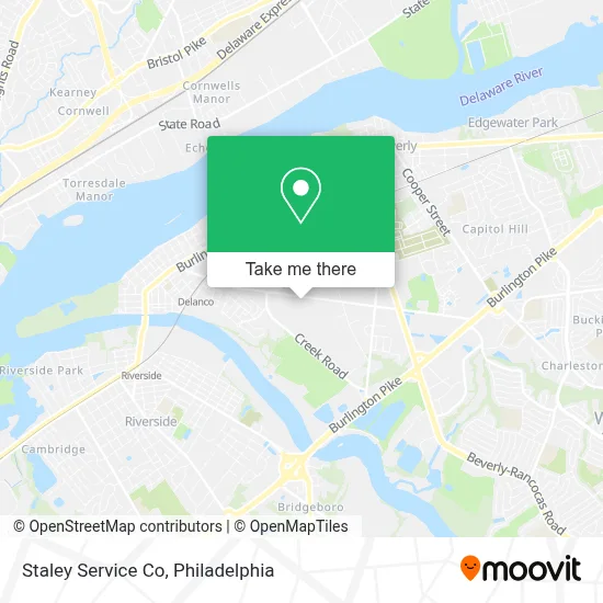 Staley Service Co map
