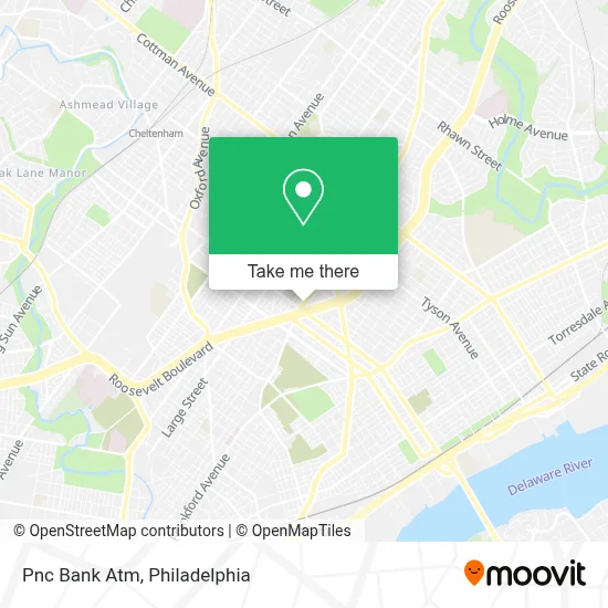 Pnc Bank Atm map