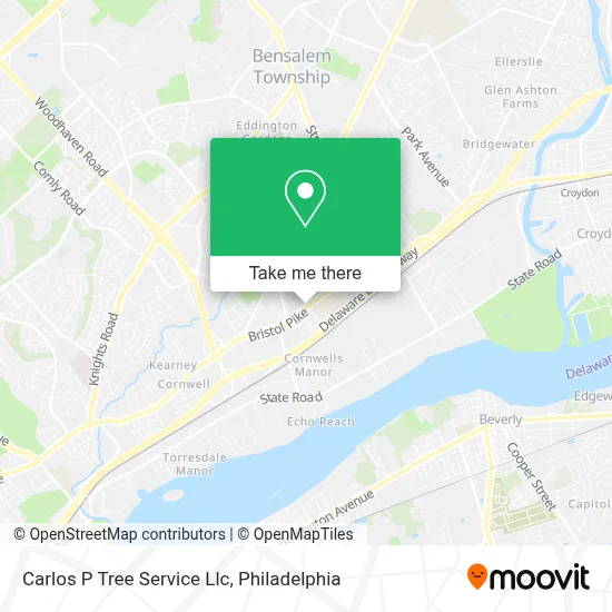 Carlos P Tree Service Llc map