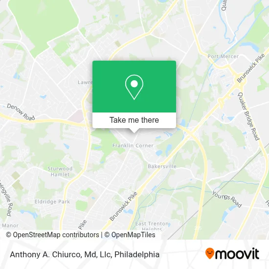 Anthony A. Chiurco, Md, Llc map