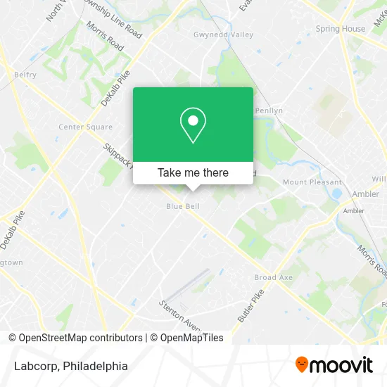 Labcorp map
