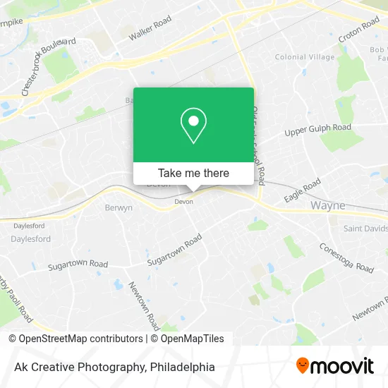 Ak Creative Photography map