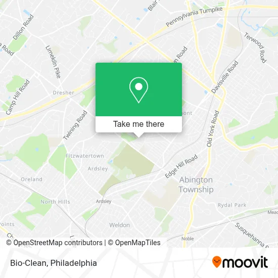 Bio-Clean map