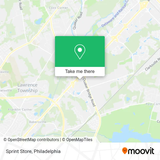 Sprint Store map