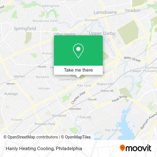 Hanly Heating Cooling map