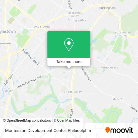 Montessori Development Center map