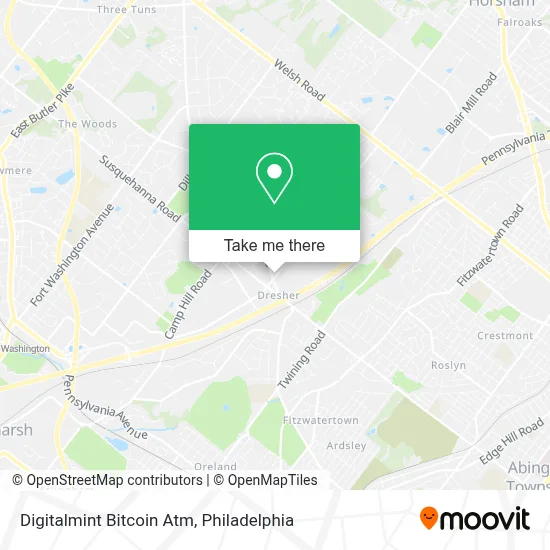 Digitalmint Bitcoin Atm map