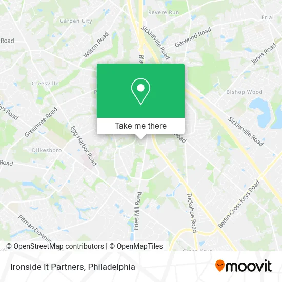 Ironside It Partners map