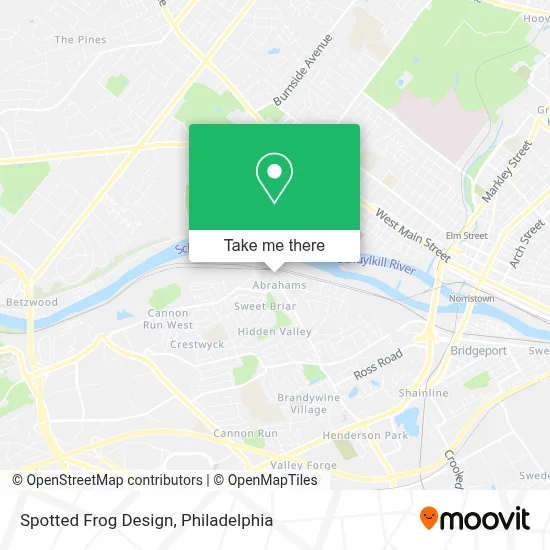 Spotted Frog Design map