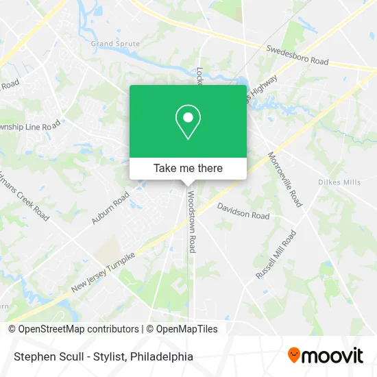 Stephen Scull - Stylist map