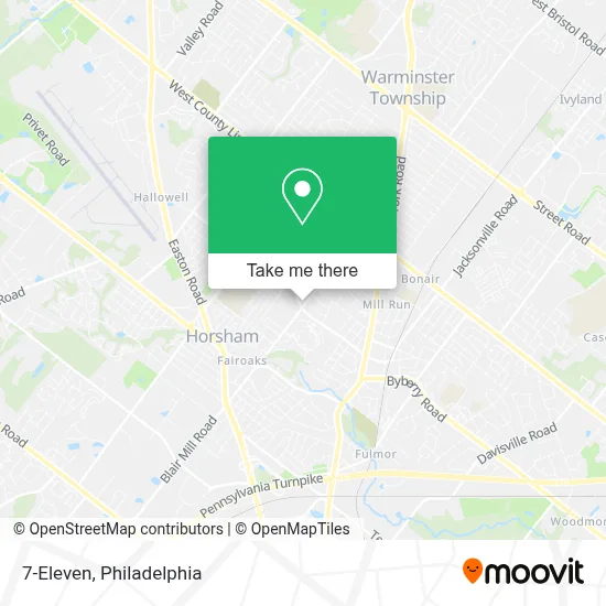 7-Eleven map