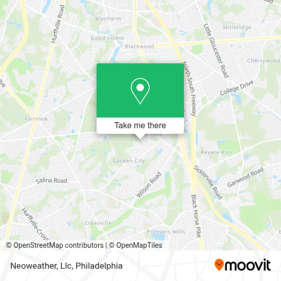 Neoweather, Llc map