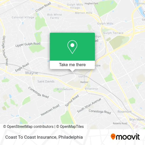 Coast To Coast Insurance map