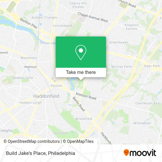 Build Jake's Place map