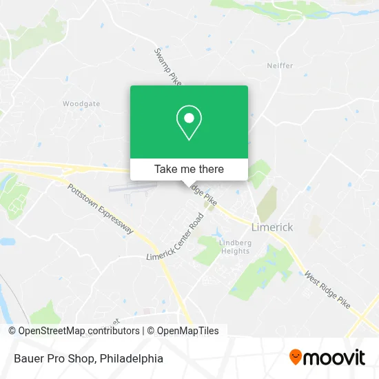 Bauer Pro Shop map