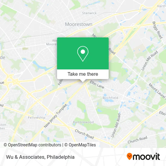 Wu & Associates map