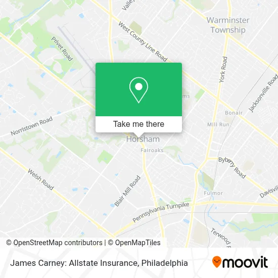 James Carney: Allstate Insurance map