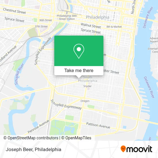 Joseph Beer map