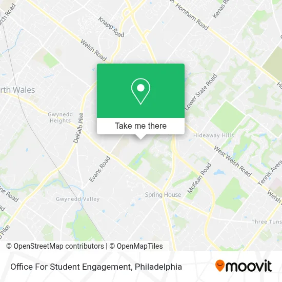 Office For Student Engagement map