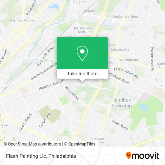 Flash Painting Llc map