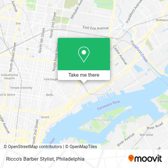 Ricco's Barber Stylist map