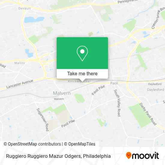 Ruggiero Ruggiero Mazur Odgers map