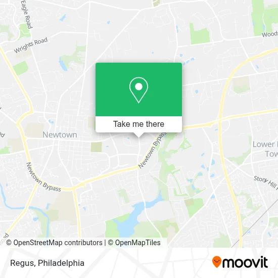 Regus map