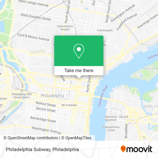 Philadelphia Subway map