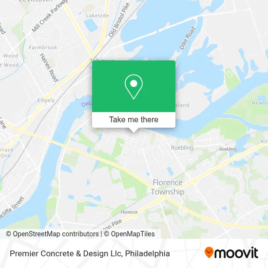Premier Concrete & Design Llc map