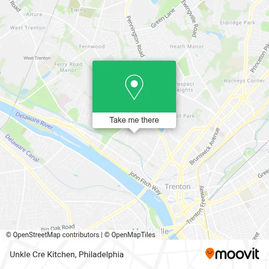 Unkle Cre Kitchen map