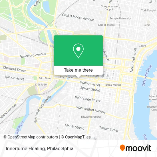 Innerlume Healing map