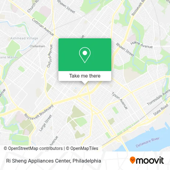 Ri Sheng Appliances Center map